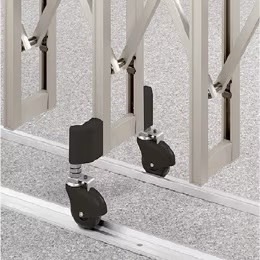 LIXIL　伸縮門扉　伸縮ゲート　外構　モダン　 おしゃれ　エクステリア　愛知・名古屋の外構専門店パートナーホームのエクステリア　製品一覧　アルシャインⅡ　サイドレールタイプ|パートナーホーム