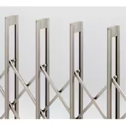 LIXIL　伸縮門扉　伸縮ゲート　外構　モダン　 おしゃれ　エクステリア　愛知・名古屋の外構専門店パートナーホームのエクステリア　製品一覧　アルシャインⅡ　Aタイプ 本体はすべて形材カラーです。|パートナーホーム