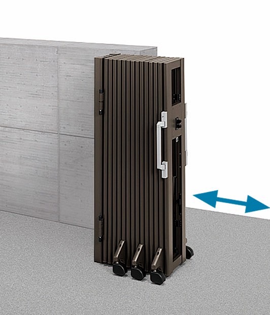 LIXIL　伸縮門扉　伸縮ゲート　外構　モダン　 おしゃれ　エクステリア　愛知・名古屋の外構専門店パートナーホームのエクステリア　製品一覧　グランシャイン　全開|パートナーホーム