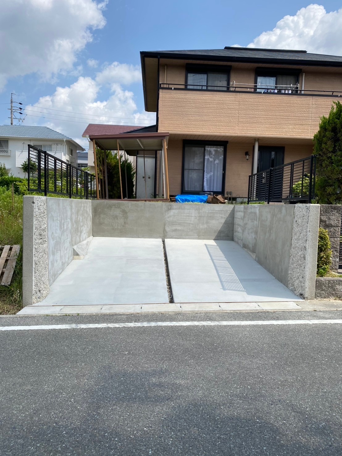 駐車場新設　愛知県愛西市　施工事例　外構リフォーム|パートナーホーム