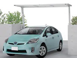 LIXIL　跳ね上げ門扉　オーバードア　外構　モダン　 おしゃれ　エクステリア　愛知・名古屋の外構専門店パートナーホームのエクステリア　製品一覧　ワイドオーバードアS・オーバードアS　扉の停止を確認して、車を出してください。 ※オーバードアは開けたまま放置せず、使用後は必ず下ろしてください。|パートナーホーム