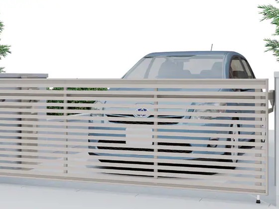 LIXIL　ワイドオーバードアS・オーバードアS　3型【外構エクステリア商品】LIXIL　跳ね上げ門扉　オーバードア　外構　モダン　 おしゃれ　エクステリア　愛知・名古屋の外構専門店パートナーホームのエクステリア　製品一覧　オーバードアS　3型　サムネイル|パートナーホーム