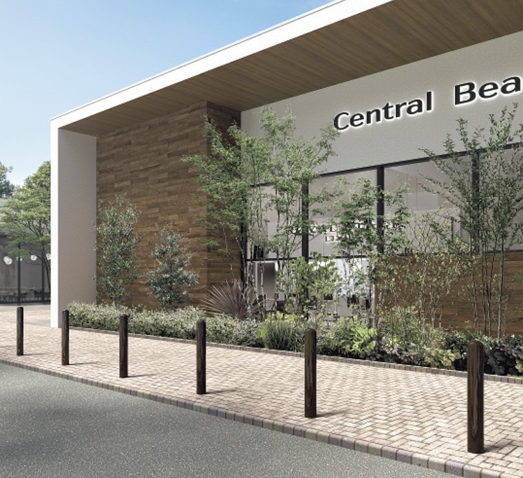 LIXIL　安全性　日本道路協会　ボラード　車止め　ポール　モダン　 おしゃれ　エクステリア　愛知・名古屋の外構専門店パートナーホームのエクステリア　製品一覧　衝突防止ポール　衝突防止ポール B114型 ボラード|パートナーホーム