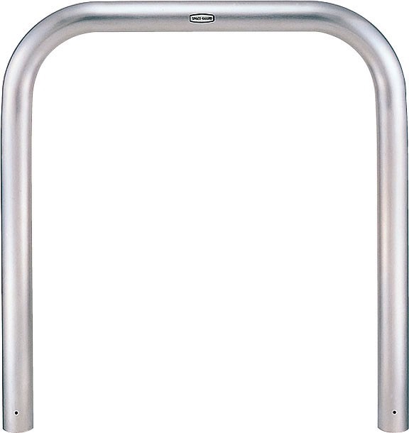 LIXIL スペースガード　ボラード　車止め　ポール　モダン　 おしゃれ　エクステリア　愛知・名古屋の外構専門店パートナーホームのエクステリア　製品一覧　スペースガード（車止め） 横タイプ　U76型　ステンレス|パートナーホーム