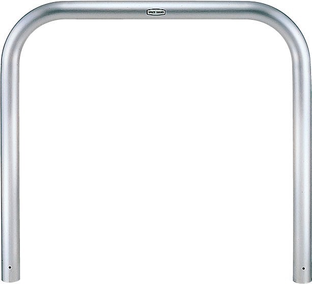 LIXIL スペースガード　ボラード　車止め　ポール　モダン　 おしゃれ　エクステリア　愛知・名古屋の外構専門店パートナーホームのエクステリア　製品一覧　スペースガード（車止め） 横タイプ　U60型　ステンレス|パートナーホーム