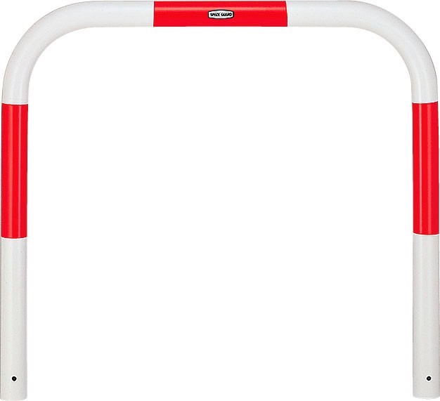 LIXIL スペースガード　ボラード　車止め　ポール　モダン　 おしゃれ　エクステリア　愛知・名古屋の外構専門店パートナーホームのエクステリア　製品一覧　スペースガード（車止め） 横タイプ　U60型　スチール|パートナーホーム