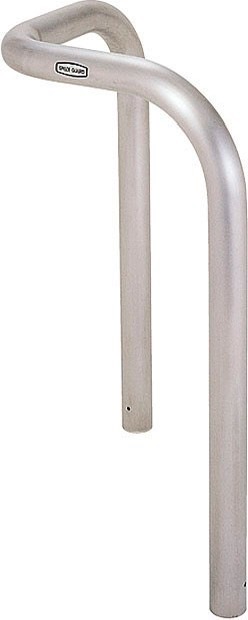 LIXIL スペースガード　ボラード　車止め　ポール　モダン　 おしゃれ　エクステリア　愛知・名古屋の外構専門店パートナーホームのエクステリア　製品一覧　スペースガード（車止め） 横タイプ　U60型　コーナータイプ　ステンレス|パートナーホーム