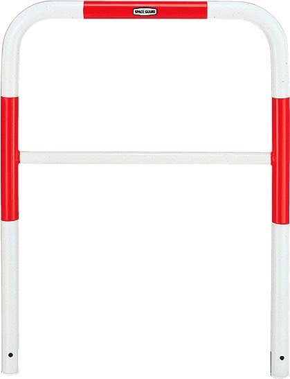 LIXIL スペースガード　ボラード　車止め　ポール　モダン　 おしゃれ　エクステリア　愛知・名古屋の外構専門店パートナーホームのエクステリア　製品一覧　スペースガード（車止め） 横タイプ　D42型　スチール|パートナーホーム