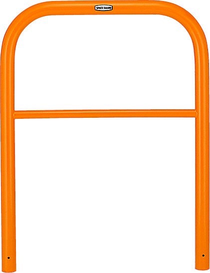 LIXIL スペースガード　ボラード　車止め　ポール　モダン　 おしゃれ　エクステリア　愛知・名古屋の外構専門店パートナーホームのエクステリア　製品一覧　スペースガード（車止め） 横タイプ　U48型　スチール|パートナーホーム