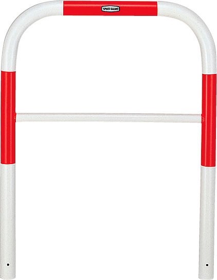 LIXIL スペースガード　ボラード　車止め　ポール　モダン　 おしゃれ　エクステリア　愛知・名古屋の外構専門店パートナーホームのエクステリア　製品一覧　スペースガード（車止め） 横タイプ　U48型　スチール|パートナーホーム