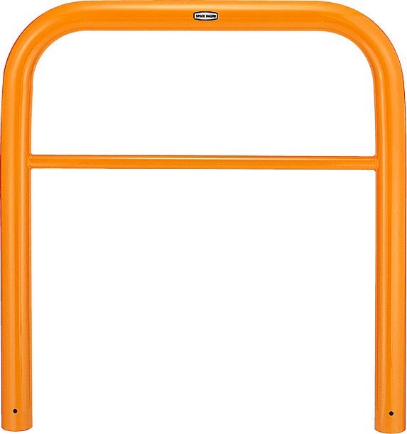 LIXIL スペースガード　ボラード　車止め　ポール　モダン　 おしゃれ　エクステリア　愛知・名古屋の外構専門店パートナーホームのエクステリア　製品一覧　スペースガード（車止め） 横タイプ　U76型　スチール|パートナーホーム