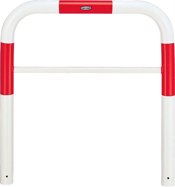 LIXIL スペースガード　ボラード　車止め　ポール　モダン　 おしゃれ　エクステリア　愛知・名古屋の外構専門店パートナーホームのエクステリア　製品一覧　スペースガード（車止め） 横タイプ　U76型　スチール|パートナーホーム