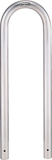 LIXIL スペースガード　ボラード　車止め　ポール　モダン　 おしゃれ　エクステリア　愛知・名古屋の外構専門店パートナーホームのエクステリア　製品一覧　スペースガード（車止め） 横タイプ　C48型　48型ステンレスΦ48.6（t2.0）|パートナーホーム