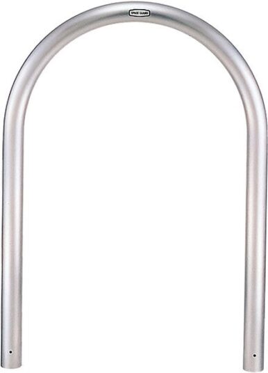 LIXIL スペースガード　ボラード　車止め　ポール　モダン　 おしゃれ　エクステリア　愛知・名古屋の外構専門店パートナーホームのエクステリア　製品一覧　スペースガード（車止め） 横タイプ　C60型　60型ステンレスΦ60.5（t3.0）|パートナーホーム