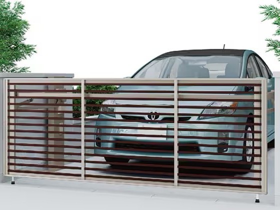 LIXIL　ワイドオーバードアS・オーバードアS　1型【外構エクステリア商品】LIXIL　跳ね上げ門扉　オーバードア　外構　モダン　 おしゃれ　エクステリア　愛知・名古屋の外構専門店パートナーホームのエクステリア　製品一覧　オーバードアS　１型　　サムネイル|パートナーホーム