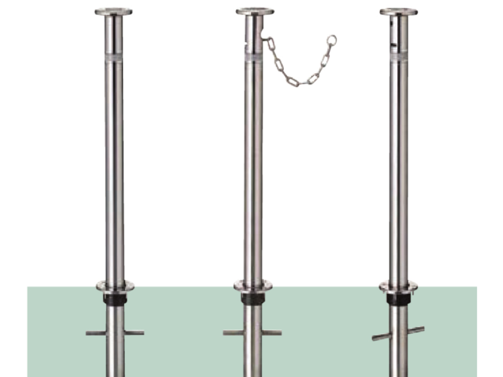 LIXIL　スペースガード　ポールタイプ　F型【外構エクステリア商品】LIXIL スペースガード　ボラード　車止め　ポール　モダン　 おしゃれ　エクステリア　愛知・名古屋の外構専門店パートナーホームのエクステリア　製品一覧　スペースガード（車止め） ポールタイプ　F型　サムネイル|パートナーホーム