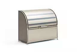 LIXIL　車庫まわり　ゴミ箱　ゴミ回収　モダン　 おしゃれ　エクステリア　愛知・名古屋の外構専門店パートナーホームのエクステリア　製品一覧　ゴミ収納庫　MA型 ゴミ収納庫PB型よりも小容量で、小規模な集合住宅に対応したタイプです。 45ℓ×9〜16袋|パートナーホーム