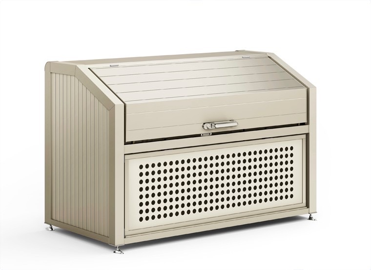 LIXIL　車庫まわり　ゴミ箱　ゴミ回収　モダン　 おしゃれ　エクステリア　愛知・名古屋の外構専門店パートナーホームのエクステリア　製品一覧　ゴミ収納庫　ゴミ収納庫 PA型 豊富なサイズ展開をもつ、低層集合住宅向けのスタンダードタイプ。|パートナーホーム