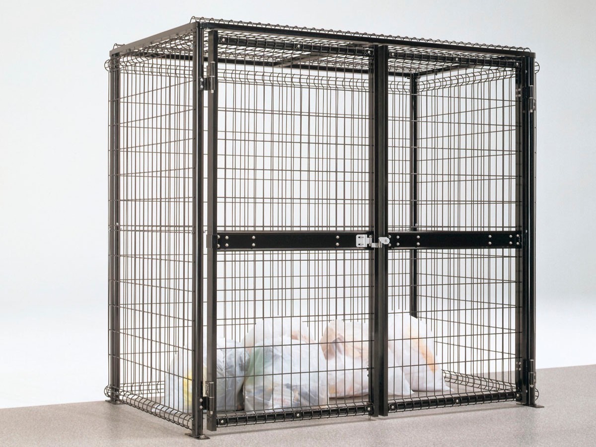 LIXIL　車庫まわり　ゴミ箱　ゴミ回収　モダン　 おしゃれ　エクステリア　愛知・名古屋の外構専門店パートナーホームのエクステリア　製品一覧　ゴミ収納庫　ダストック　ゴミ収納庫ダストック　2型　|パートナーホーム