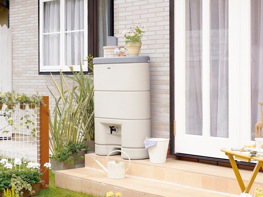 LIXIL　エコリス 雨水タンク【外構エクステリア商品】|LIXIL　雨水　タンク　うち水　水やり　エコ　モダン　 おしゃれ　エクステリア　愛知・名古屋の外構専門店パートナーホームのエクステリア　製品一覧　エコリス 雨水タンク　|パートナーホーム