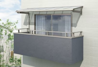 LIXIL　ガーデンスペース　サンルーム　軒下　縁側　　洗濯物　モダン　 おしゃれ　エクステリア　愛知・名古屋の外構専門店パートナーホームのエクステリア　製品一覧　テラスVS　ルーフタイプ（柱なしタイプ）|パートナーホーム