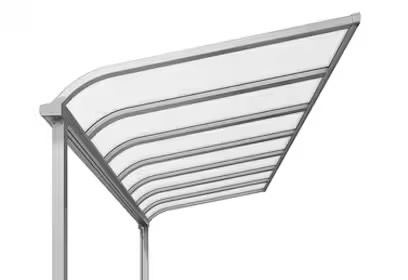 LIXIL　ガーデンスペース　サンルーム　軒下　縁側　　洗濯物　モダン　 おしゃれ　エクステリア　愛知・名古屋の外構専門店パートナーホームのエクステリア　製品一覧　テラスVS　 R型 F型に比べて、雨・風の吹き込みに対し効果があります。ゆるやかなカーブで、どんな住宅デザインにもフィットします。|パートナーホーム