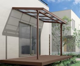 LIXIL　ガーデンスペース　サンルーム　軒下　縁側　　洗濯物　モダン　 おしゃれ　エクステリア　愛知・名古屋の外構専門店パートナーホームのエクステリア　製品一覧　シュエット　テラスタイプ|パートナーホーム