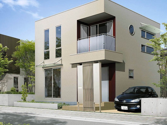 LIXIL　ひさし　軒下　縁側　モダン　 おしゃれ　エクステリア　愛知・名古屋の外構専門店パートナーホームのエクステリア　製品一覧　クリアルーフ　ﾓﾀﾞﾝ系住宅には複数の開口部の庇として|パートナーホーム