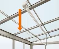 LIXIL　ひさし　軒下　縁側　モダン　 おしゃれ　エクステリア　愛知・名古屋の外構専門店パートナーホームのエクステリア　製品一覧　サニージュ　使用時|パートナーホーム