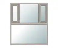 LIXIL　ひさし　軒下　縁側　モダン　 おしゃれ　エクステリア　愛知・名古屋の外構専門店パートナーホームのエクステリア　製品一覧　サニージュ　縦すべりだし窓 （TF・TFT）|パートナーホーム