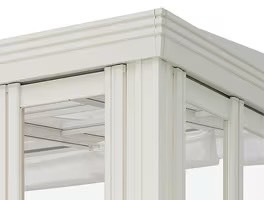 LIXIL　ひさし　軒下　縁側　ガーデンスペース　ガーデンルーム　ワンランク上　モダン　 おしゃれ　エクステリア　愛知・名古屋の外構専門店パートナーホームのエクステリア　製品一覧　暖蘭物語　スタイルB　屋根幕板 どんな住宅スタイルにもマッチする、シンプルなデザインです。|パートナーホーム