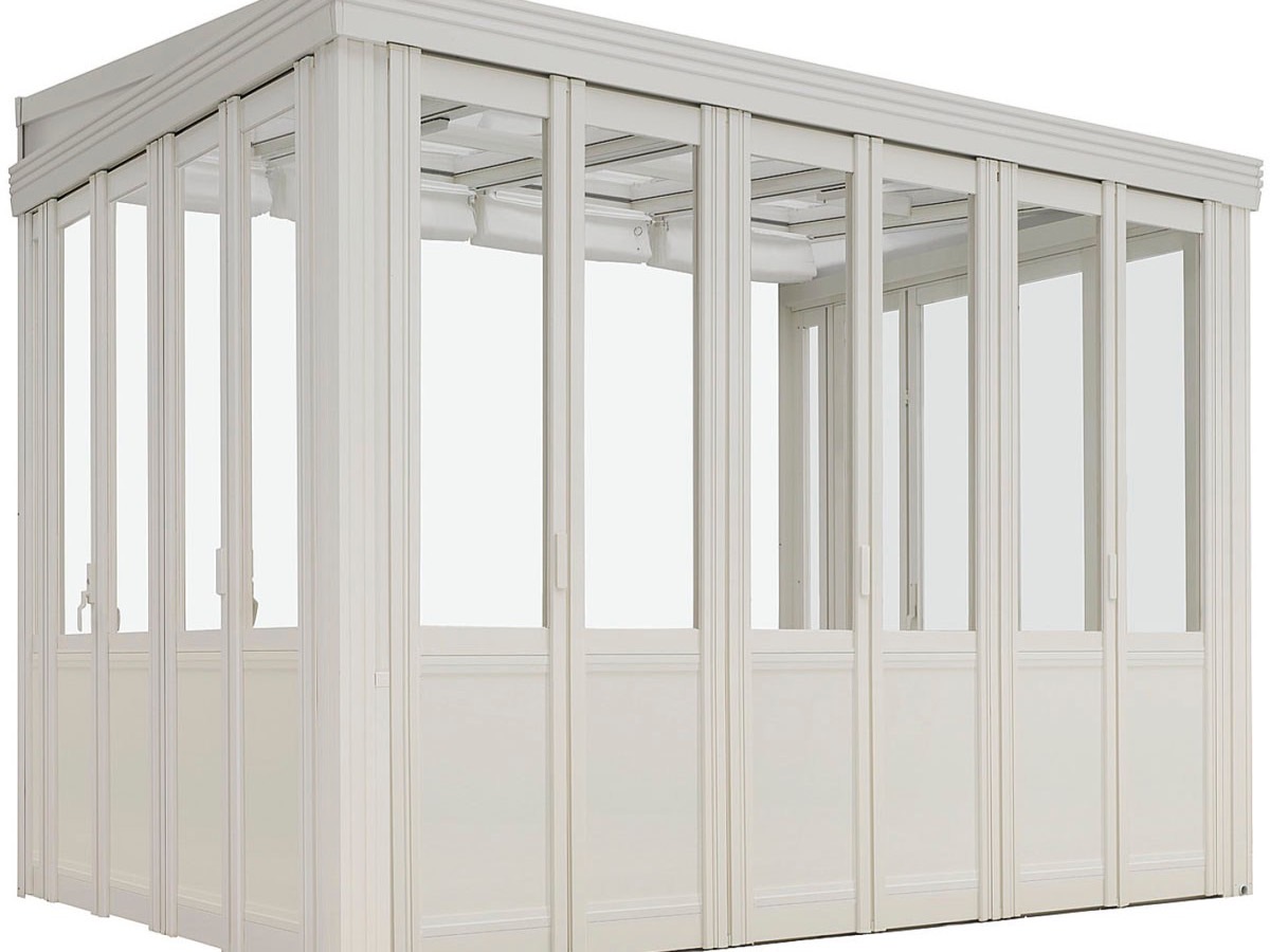 LIXIL　ひさし　軒下　縁側　ガーデンスペース　ガーデンルーム　ワンランク上　モダン　 おしゃれ　エクステリア　愛知・名古屋の外構専門店パートナーホームのエクステリア　製品一覧　暖蘭物語　スタイルB　デザインパネル仕様|パートナーホーム