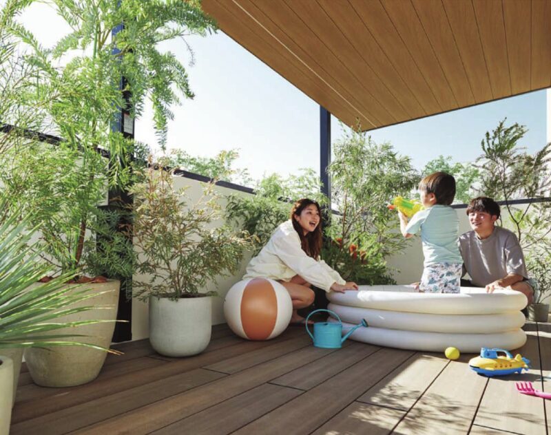 LIXIL　ガーデンスペース　サンルーム　軒下　縁側　　モダン　 おしゃれ　エクステリア　愛知・名古屋の外構専門店パートナーホームのエクステリア　製品一覧　テラスSC　2.5間|パートナーホーム