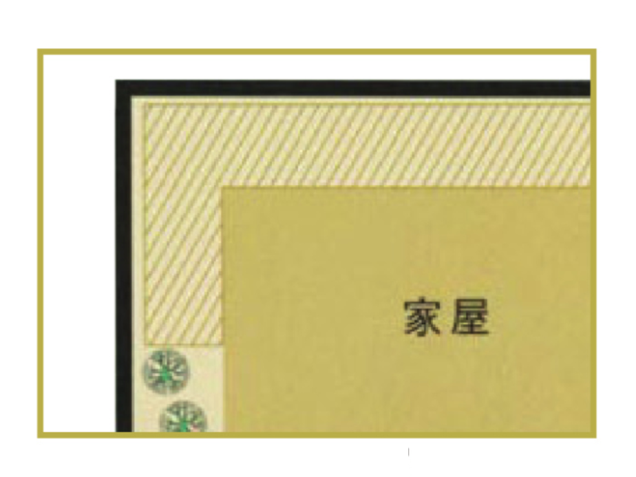 LIXIL　ひさし　軒下　縁側　ガーデンスペース　物置　洗濯　モダン　 おしゃれ　エクステリア　愛知・名古屋の外構専門店パートナーホームのエクステリア　製品一覧　囲い上手　出隅納まり対応 出隅専用部材により、スッキリときれいに納められます。|パートナーホーム