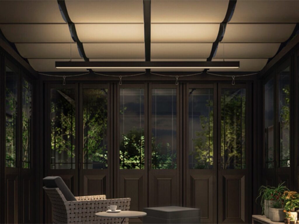 LIXIL　暖蘭物語　インナーデッキ仕様　スタイルA・B、オプション【外構エクステリア商品】サムネイル　LIXIL　ひさし　軒下　縁側　ガーデンスペース　ガーデンルーム　ワンランク上　モダン　 おしゃれ　エクステリア　愛知・名古屋の外構専門店パートナーホームのエクステリア　製品一覧　暖蘭物語　インナーデッキ仕様　|パートナーホーム