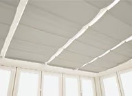 LIXIL　ひさし　軒下　縁側　ガーデンスペース　ガーデンルーム　ワンランク上　モダン　 おしゃれ　エクステリア　愛知・名古屋の外構専門店パートナーホームのエクステリア　製品一覧　暖蘭物語　オプション　グレー|パートナーホーム