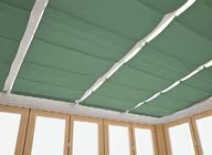 LIXIL　ひさし　軒下　縁側　ガーデンスペース　ガーデンルーム　ワンランク上　モダン　 おしゃれ　エクステリア　愛知・名古屋の外構専門店パートナーホームのエクステリア　製品一覧　暖蘭物語　オプション　グリーン|パートナーホーム