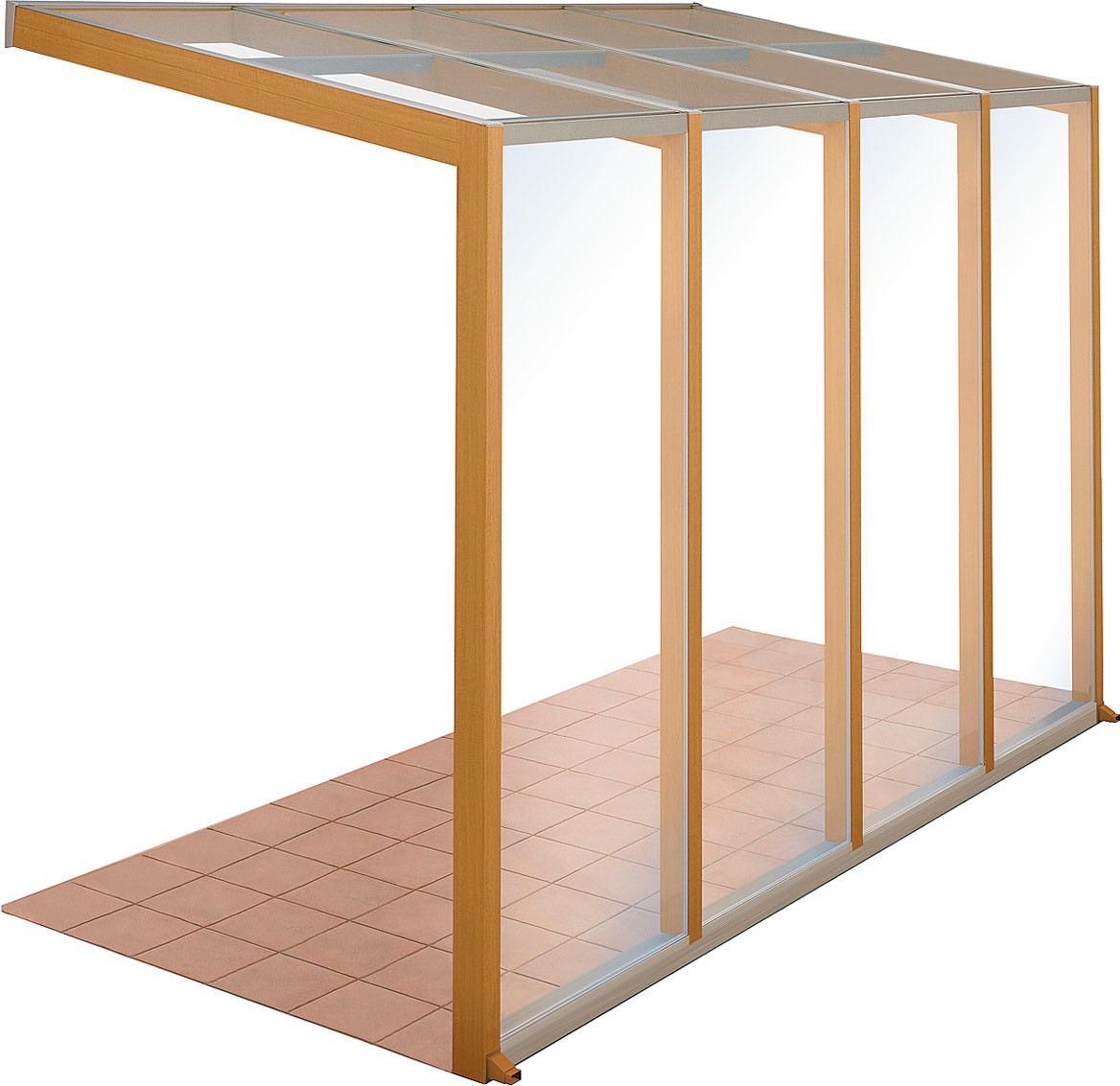 LIXIL　ひさし　軒下　縁側　ガーデンスペース　ガーデンルーム　ワンランク上　モダン　 おしゃれ　エクステリア　愛知・名古屋の外構専門店パートナーホームのエクステリア　製品一覧　ココマ　サイドスルータイプ　サイドスルー腰壁タイプ（湿式工法）|パートナーホーム