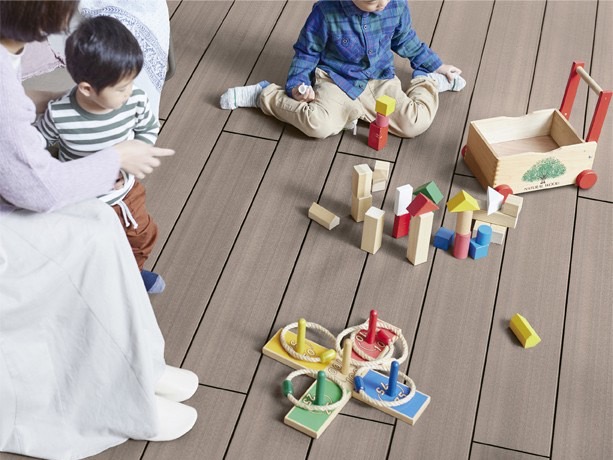 LIXIL　デッキDC　バリエーション【外構エクステリア商品】LIXIL　ガーデンスペース　ウッドデッキ　タイルデッキ　モダン　おしゃれ　エクステリア　愛知・名古屋の外構専門店パートナーホームのエクステリア　製品一覧　デッキDC　サムネイル|パートナーホーム