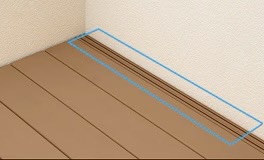 LIXIL　ガーデンスペース　ウッドデッキ　タイルデッキ　モダン　おしゃれ　エクステリア　愛知・名古屋の外構専門店パートナーホームのエクステリア　製品一覧　樹ら楽ステージ 木彫　グレーチング（オプション） ※横張りの場合は使用できません。|パートナーホーム