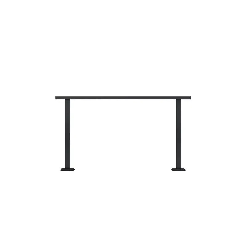 LIXIL　ガーデンスペース　ウッドデッキ　モダン　おしゃれ　エクステリア　愛知・名古屋の外構専門店パートナーホームのエクステリア　製品一覧　デッキフェンス モダンデッキフェンス　フラットラインパネル中桟なし T‐8 ブラック|パートナーホーム