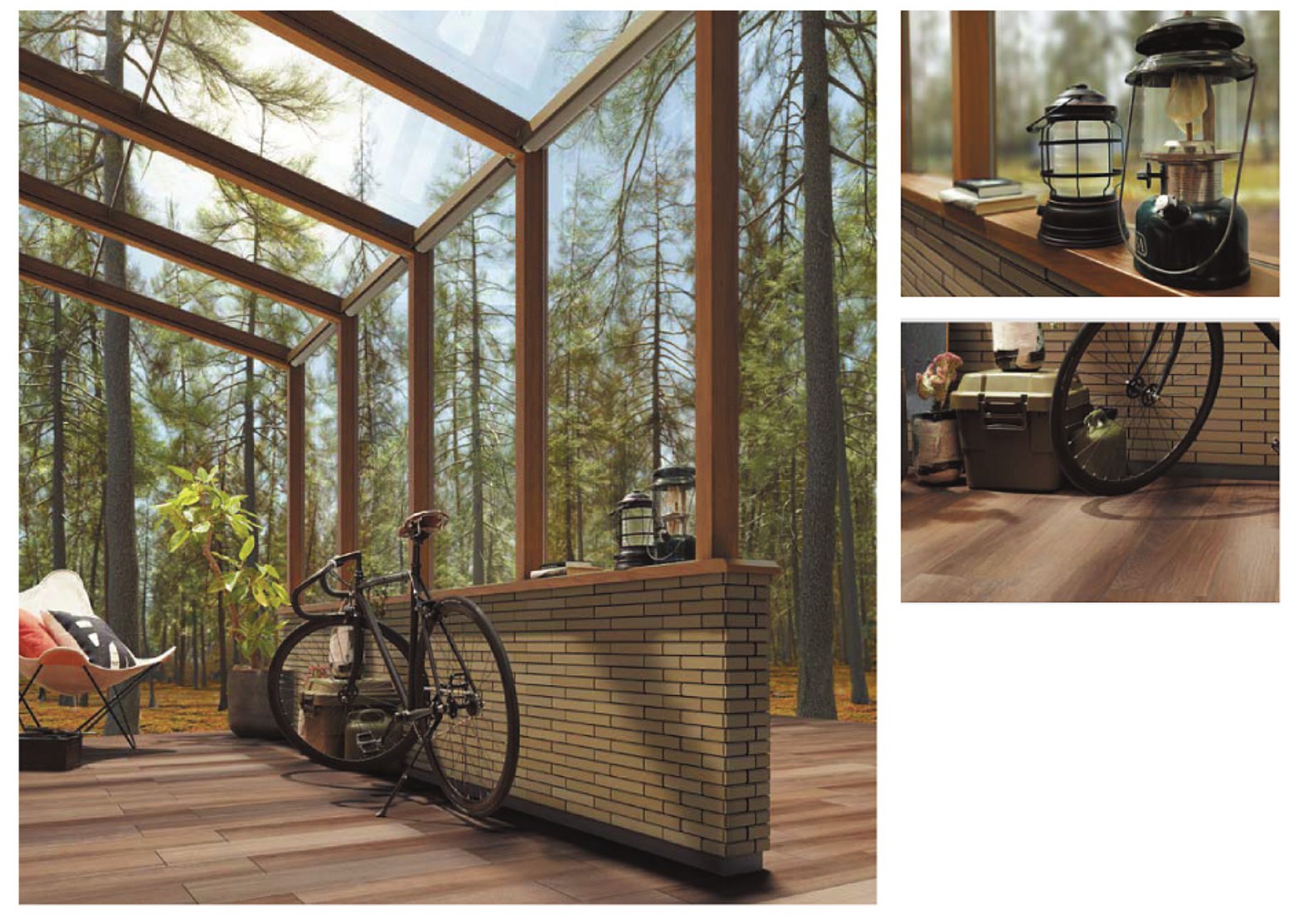 LIXIL　ひさし　軒下　縁側　ガーデンスペース　ガーデンルーム　ワンランク上　モダン　 おしゃれ　エクステリア　愛知・名古屋の外構専門店パートナーホームのエクステリア　製品一覧　ココマ　サイドスルータイプ腰壁タイプ（乾式）|パートナーホーム