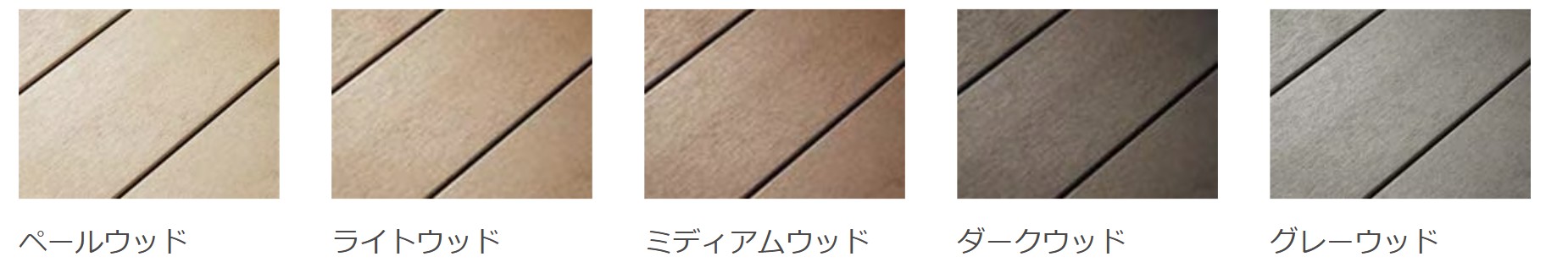 LIXIL　ガーデンスペース　ウッドデッキ　タイルデッキ　モダン　おしゃれ　エクステリア　愛知・名古屋の外構専門店パートナーホームのエクステリア　製品一覧　樹ら楽ステージ　人気のインテリアに調和する新色が登場。使いやすさが進化した新しい人工木材です デザイン、施工性、メンテナンスといった基本性能を向上させ、床材に求められるクオリティを進化させました。 芯材部は100%リサイクル材の樹脂と木粉を使用した環境配慮商品です。トレンドをフォローしたカラーラインアップに新色2色をプラス。お庭、さらに室内のインテリアを含めたトータルコーディネートが可能です。|パートナーホーム