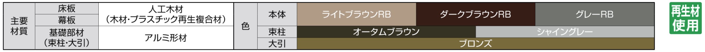 LIXIL　外構　モダン　 おしゃれ　エクステリア　愛知・名古屋の外構専門店パートナーホームのエクステリア　製品一覧　樹ら楽 木彫タイプ　素材　カラーバリエーション|パートナーホーム