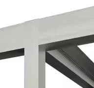 LIXIL　モダン　おしゃれ　エクステリア　愛知・名古屋の外構専門店パートナーホームのエクステリア　製品一覧　独立オーニング　　接合部も突起や段差がなく、シンプルな納まりです。|パートナーホーム