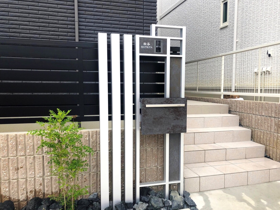 外構費用を抑える7つのコツ💡｜愛知で失敗しない外構工事の節約方法　名古屋の外構専門店パートナーホームのエクステリアトピックス 機能門柱|パートナーホーム