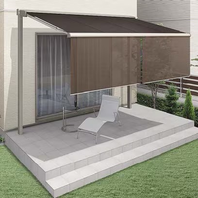 LIXIL　軒　ウッドデッキ　モダン　おしゃれ　エクステリア　愛知・名古屋の外構専門店パートナーホームのエクステリア　製品一覧　彩風　CR型　|パートナーホーム