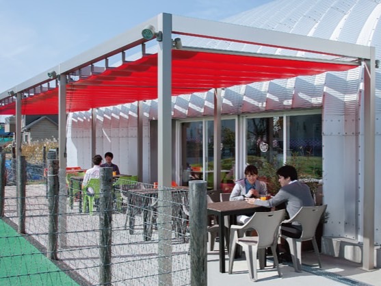 LIXIL　独立オーニング　バリエーション【外構エクステリア商品】サムネイル　LIXIL　モダン　おしゃれ　エクステリア　愛知・名古屋の外構専門店パートナーホームのエクステリア　製品一覧　独立オーニング　|パートナーホーム