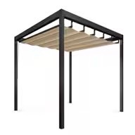 LIXIL　モダン　おしゃれ　エクステリア　愛知・名古屋の外構専門店パートナーホームのエクステリア　製品一覧　独立オーニング　ブラック|パートナーホーム