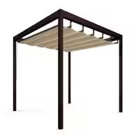 LIXIL　モダン　おしゃれ　エクステリア　愛知・名古屋の外構専門店パートナーホームのエクステリア　製品一覧　独立オーニング　クリエダーク|パートナーホーム